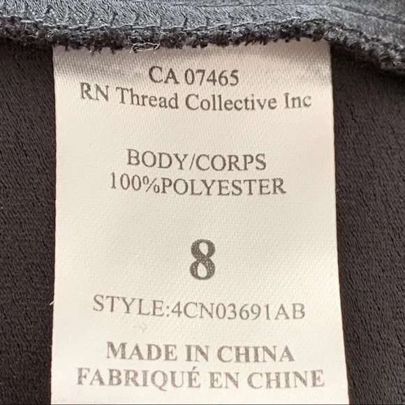 **NEW A•B•S Collection Sleeveless Ruffle Dress - Picture 8 of 9